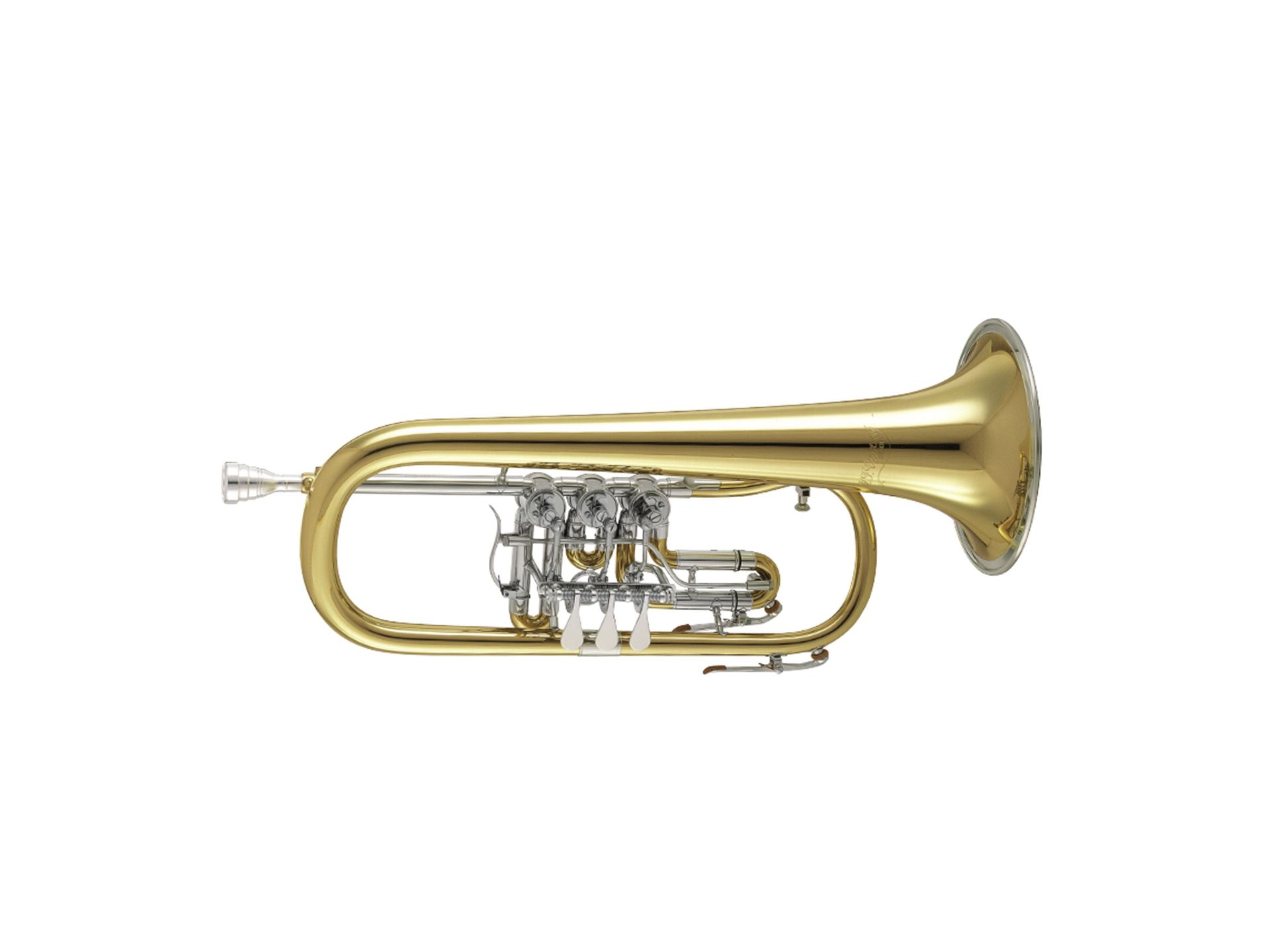 Cerveny CFH 502 Konzert-Flügelhorn- Bohrung 11,10mm, Etui u.Zubehör, CFH-502