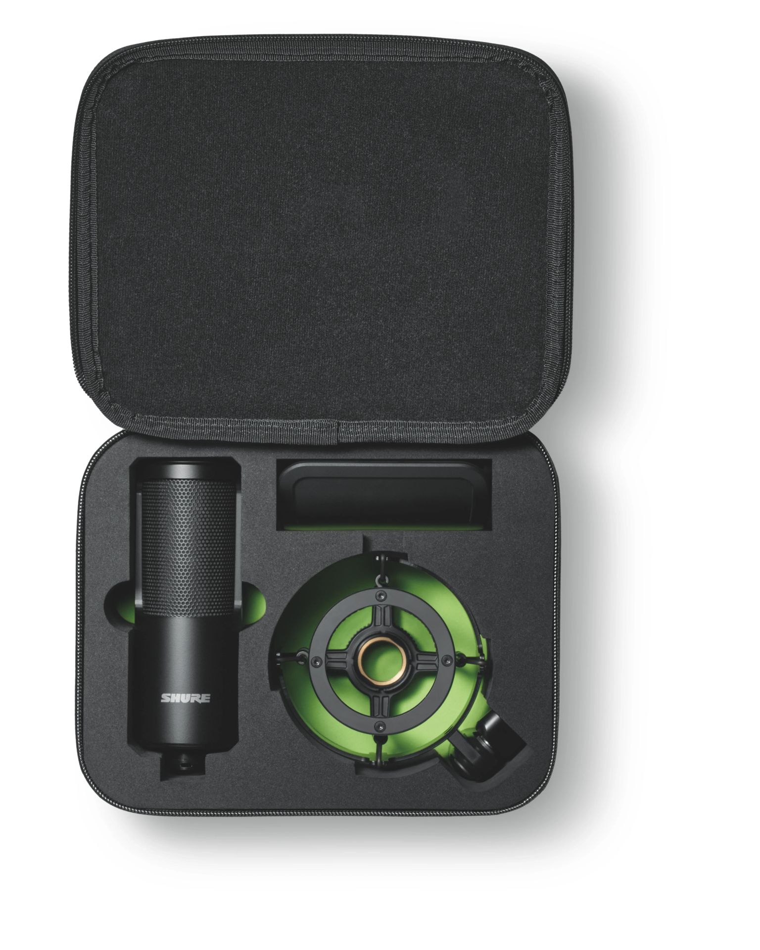 Shure SM4-Kit  Kondensator - Großmembranmikrofon SET mit Spinne und Popfilter