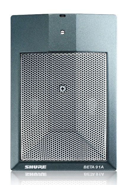 Shure BETA 91A Grenzflächenmikrofon für Bassdrum, Flügel, Klavier, Sprache_00022046_