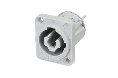 Neutrik NAC3MPXXB PowerCON Einbaukupplung grau _00005223_