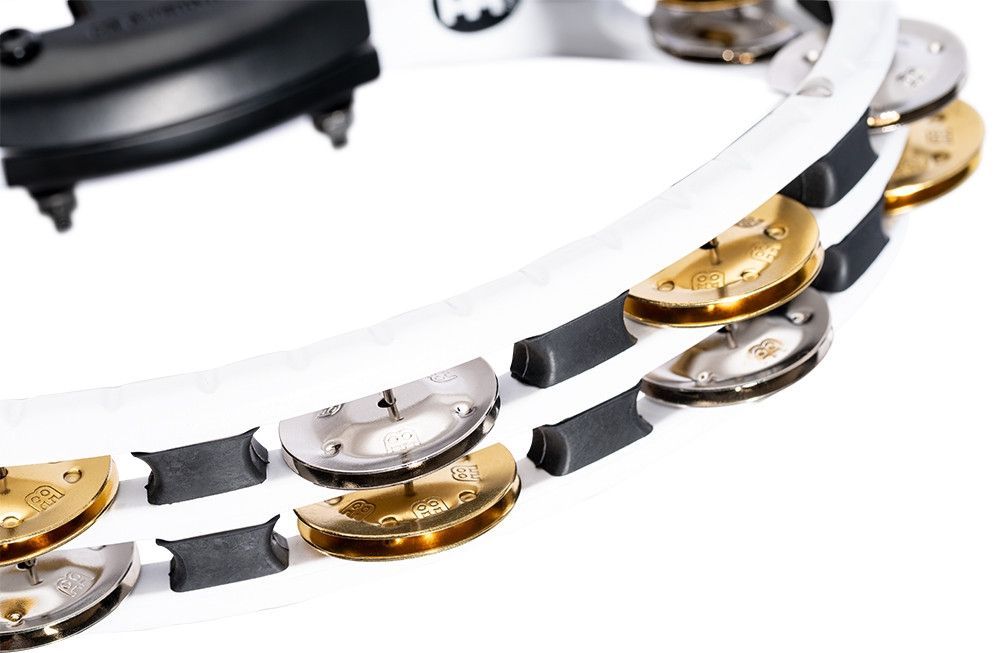Meinl TMT2M-WH Drum Tambourin Stahl-/ Messingschellen _00013429_