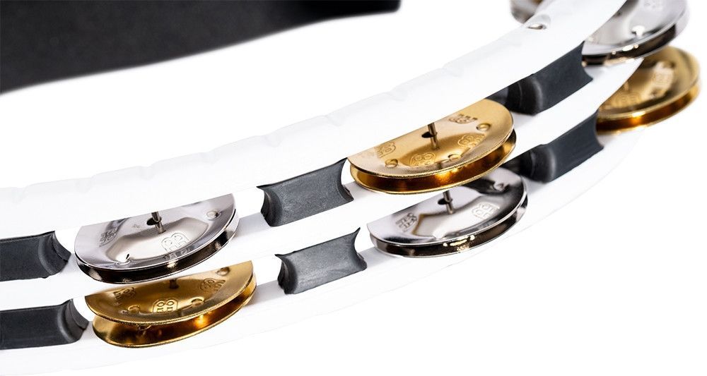 Meinl TMT1M-WH Hand Tambourin Stahl-/ Messingschellen _00013428_
