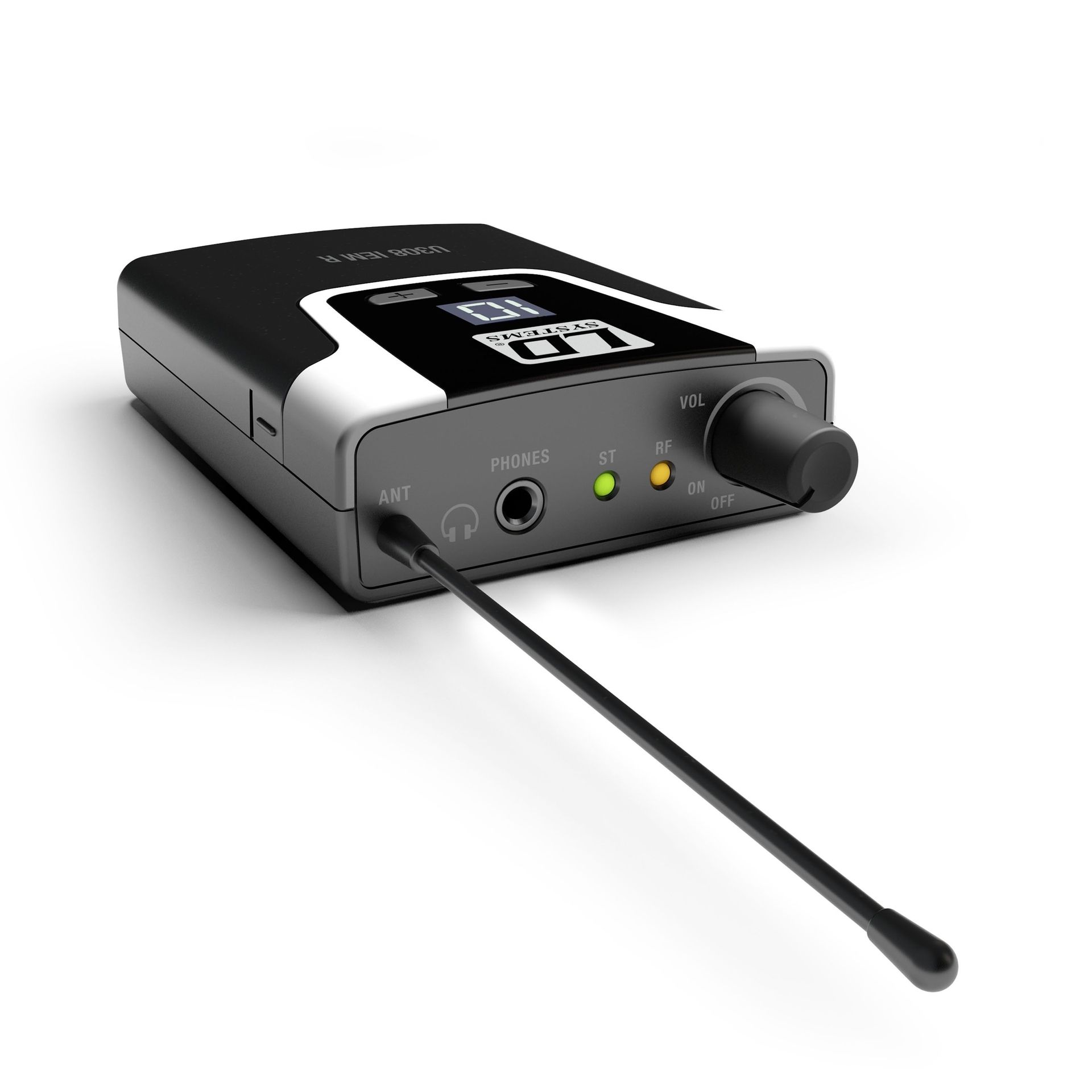 LD Systems U308 IEM HP In-Ear Set 823 - 832 MHz und 863 - 865 MHz , 9,5"_00041018_