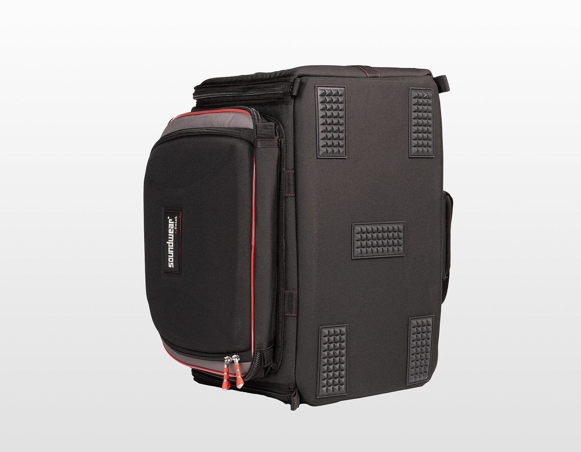 Soundwear Performer 2048 Akkordeon-Rucksack 48 Bass Gigbag, schwarz  