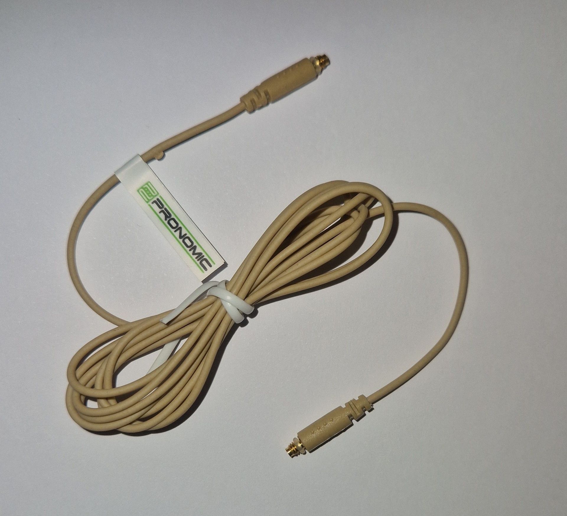 Pronomic Ersatzkabel für HS-31 EA Headset !!! Gewindeaußendurchmesser 2,8 mm !!!