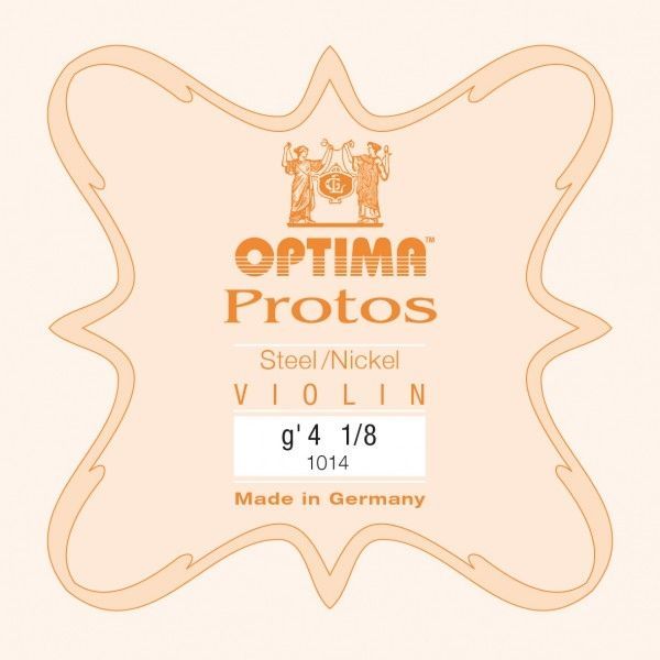 Optima Violine 1/8-G-Saite Stahl, Optima Protos