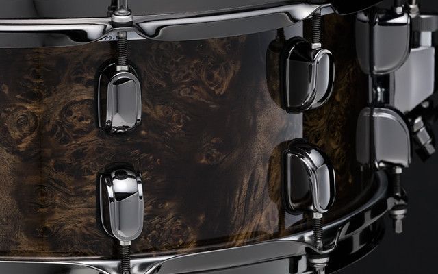 Tama S.L.P. Snare LGM146-KMB  G-Maple Snaredrum 14" x 6" - Kona Map