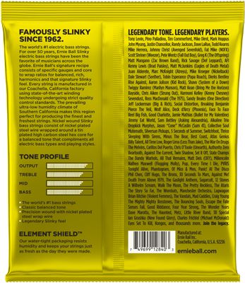 Ernie Ball EB2840 Beefy Slinky E-Bass Saiten Slinky 065-130