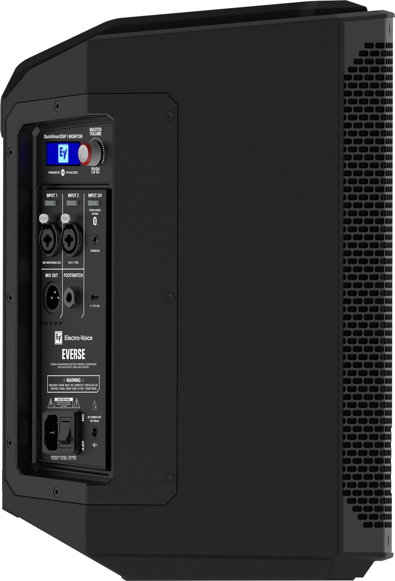Electro Voice EV Everse 8 Aktive Fullrange Lautsprecherbox mit Akku_00051568_