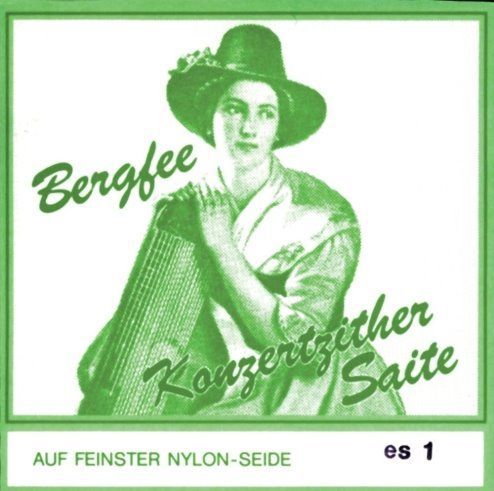 Bergfee Zithersaiten Satz 1321-MS42 42-saitig, grüne Serie, Harfenzither_00034023_