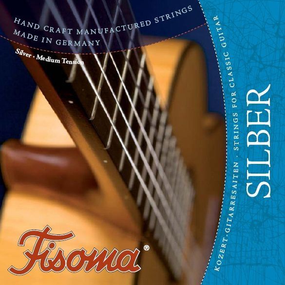 Fisoma Classic-Nylon-E-Saite     E /1 Konzertgitarre versilbert_00002215_