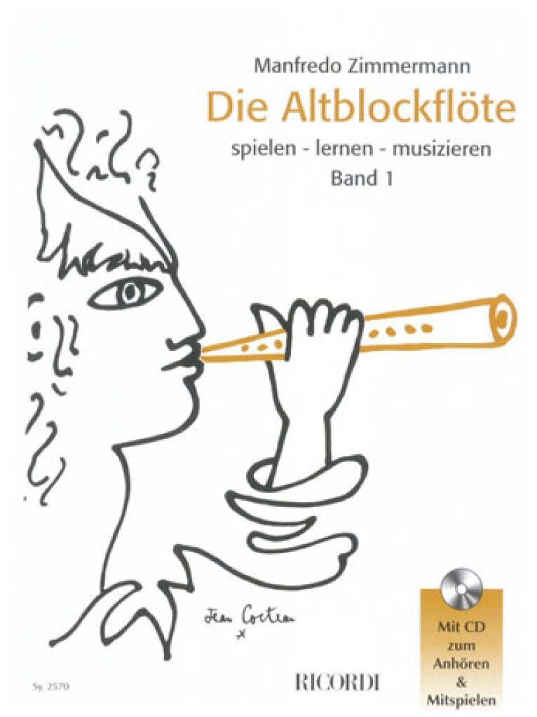 Noten Die Altblockflöte, Band 1 Manfredo Zimmermann SY 2570_00006285_