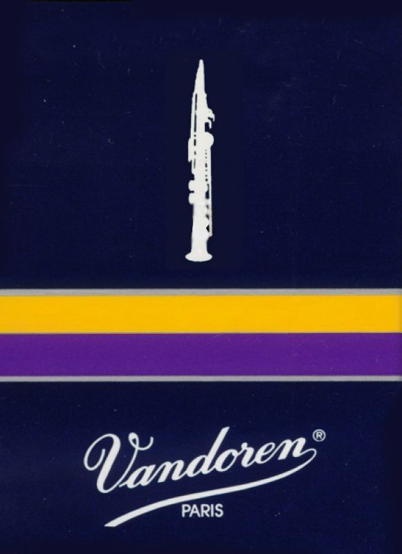 Vandoren Blatt 3,5 Traditional Sopran-Saxophon  - Abvekauf, so lange Vorrat 