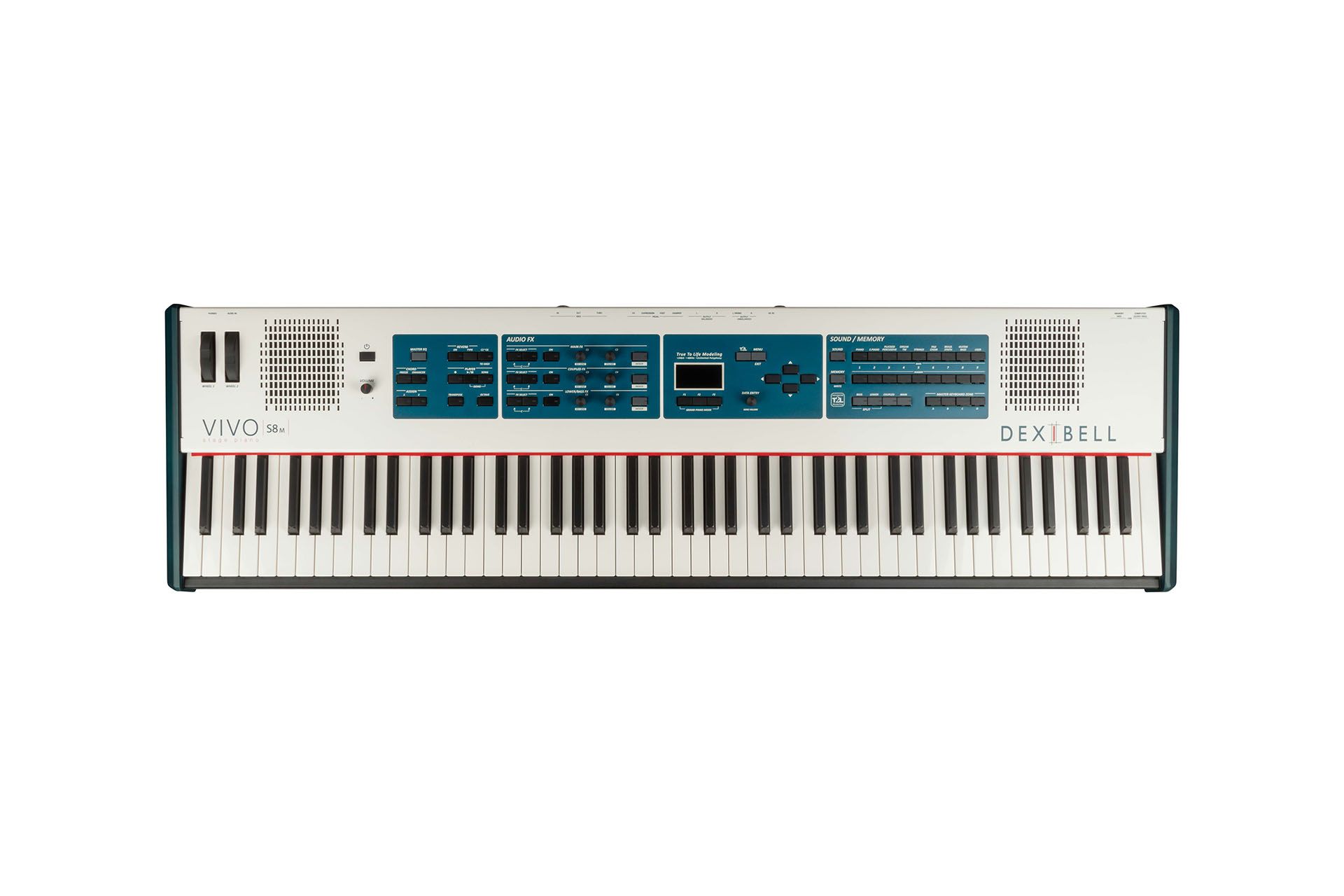 Dexibell VIVO S8M Stagepiano schwarz Digitalpiano mit Lautsprechern