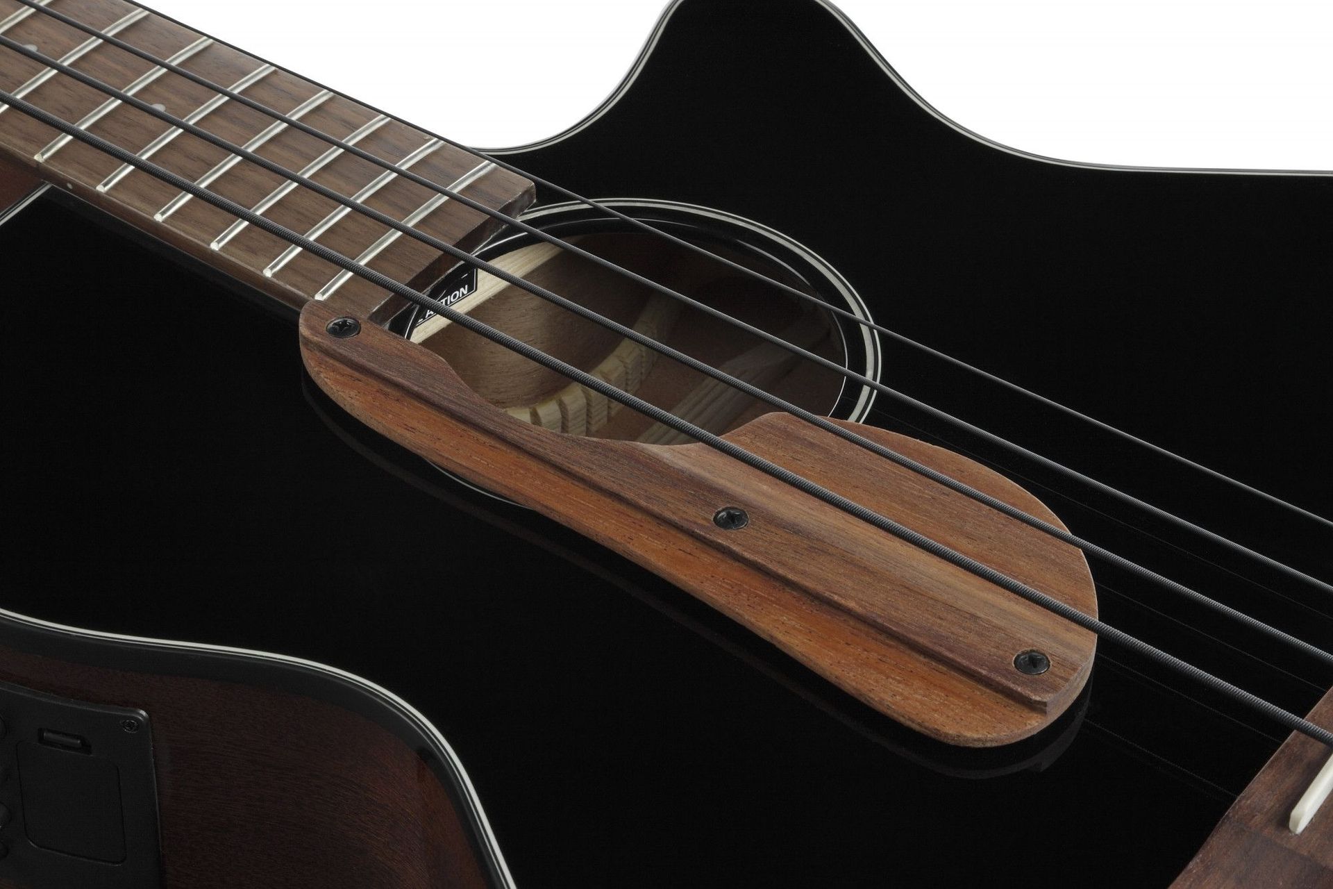 Ibanez AEGB24E-BKH Akustikbass mit Fingerrest
