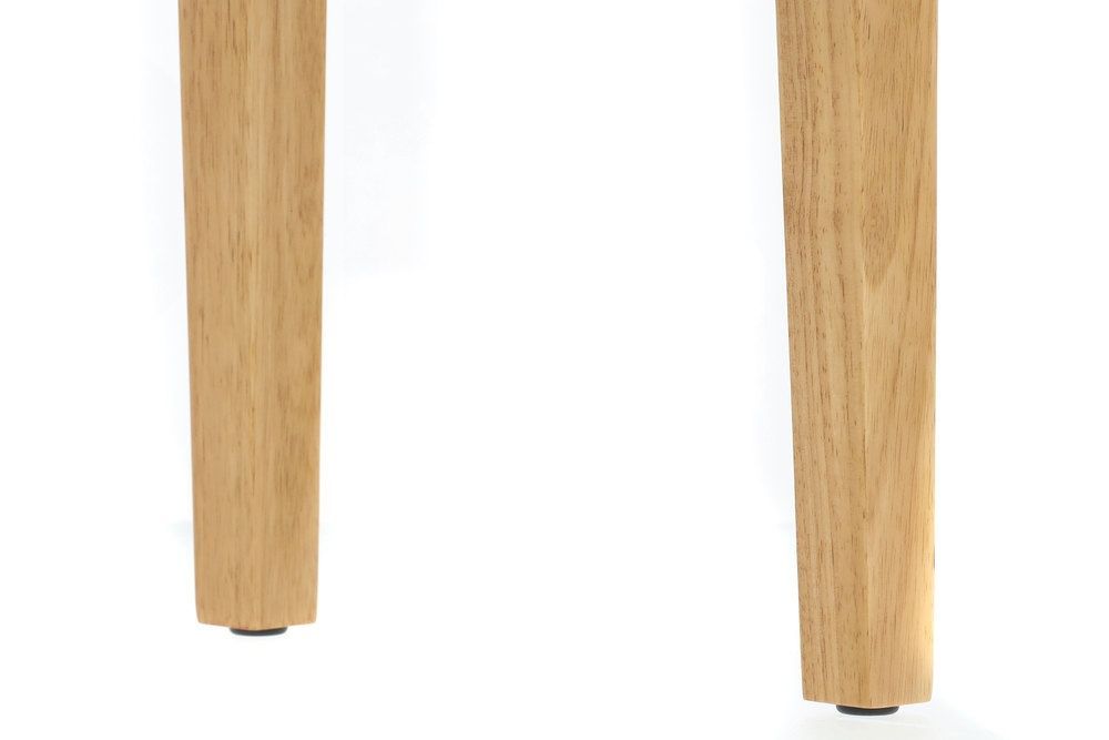 Markstein Klavierbank DELUXE Natur matt, Sitzbezug schwarz, verstellbar 