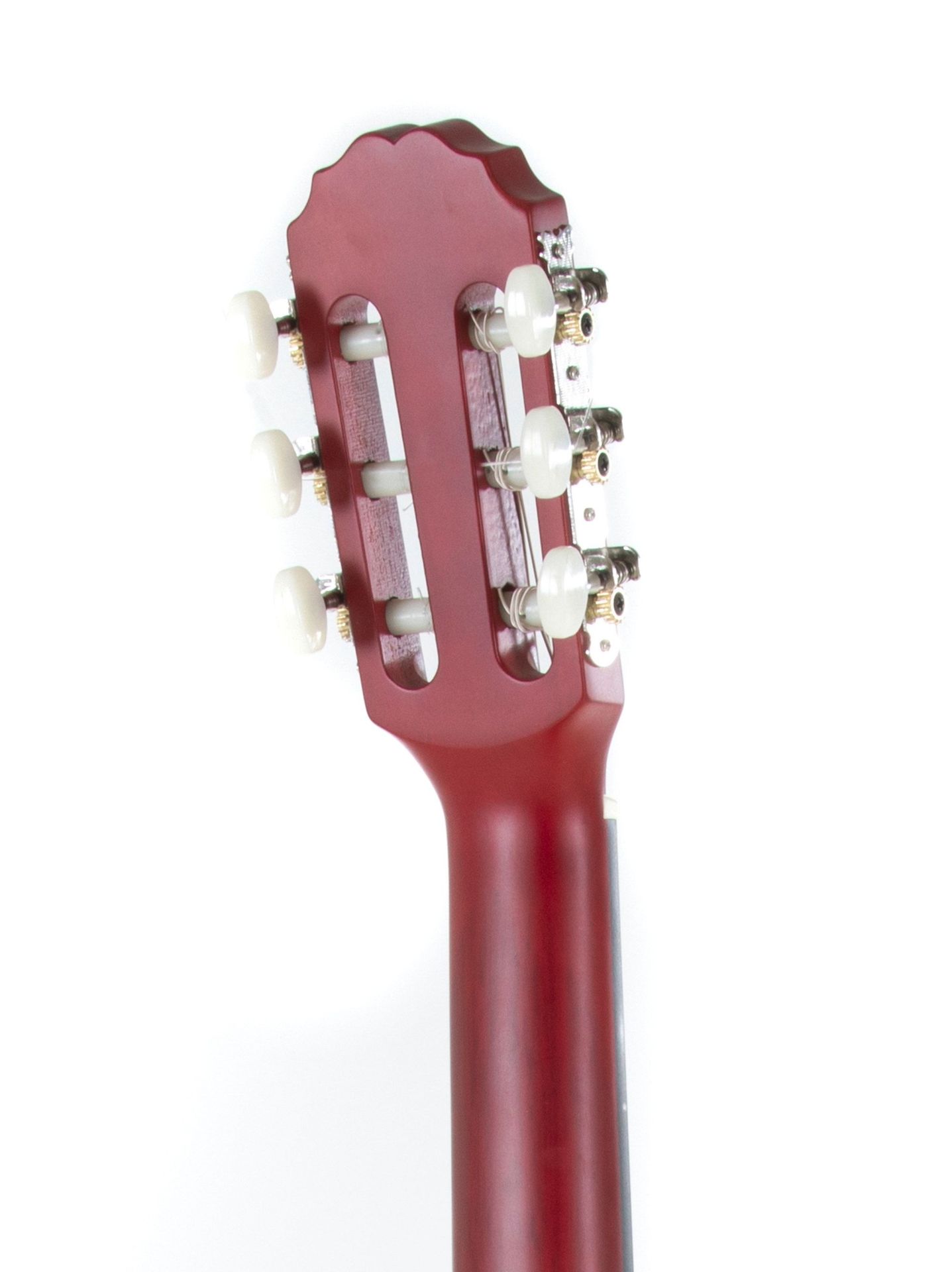 GEWA PURE Klassikgitarre Basic 1/2 Transparent Rot