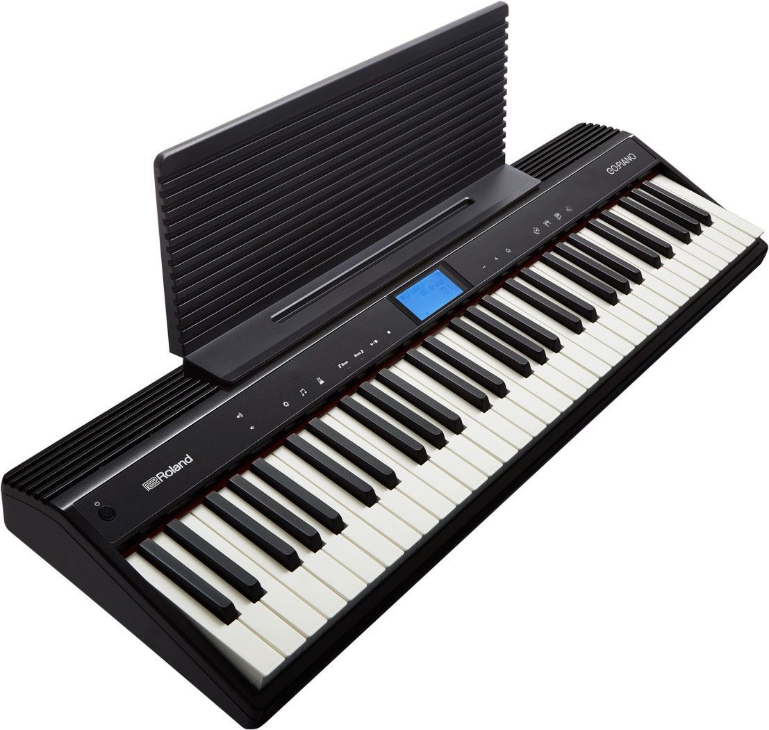 Roland Go Piano Stagepiano mit Lautsprechern, 61 Tasten mit Anschlagdynamik 