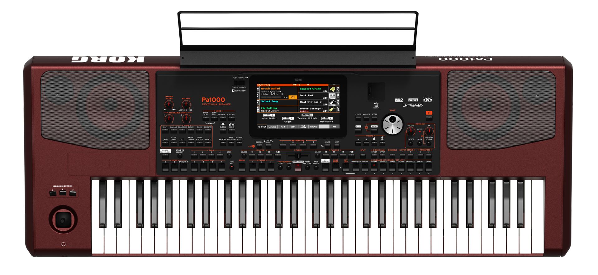 Korg PA-1000 MUSIKANT Entertainer-Workstation mit über 430 Styles,