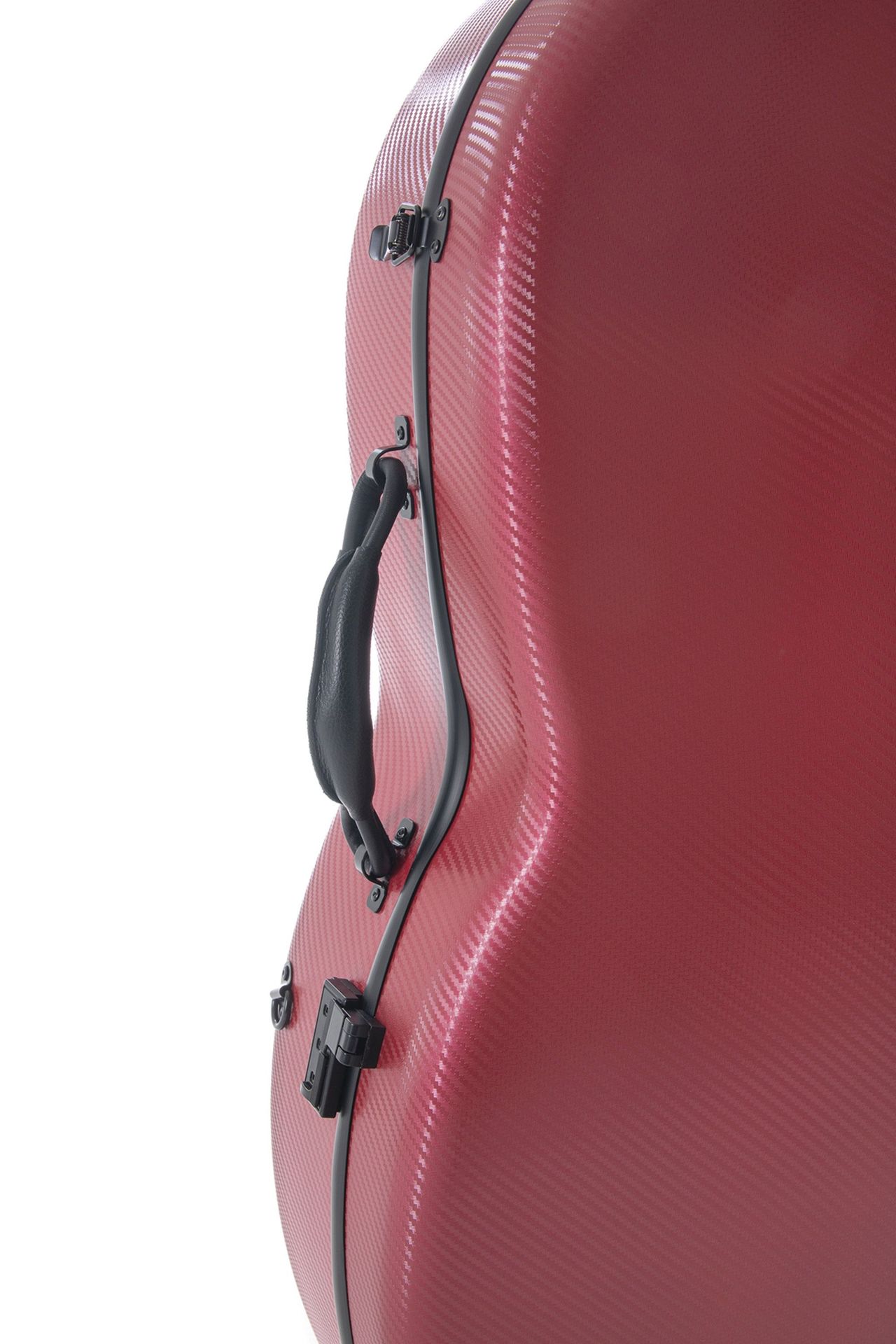 Cello-Etui rot 4/4 Polycarbonat 4,6 kg  - abnehmbare Rucksackriemen Cello Case _00053163_