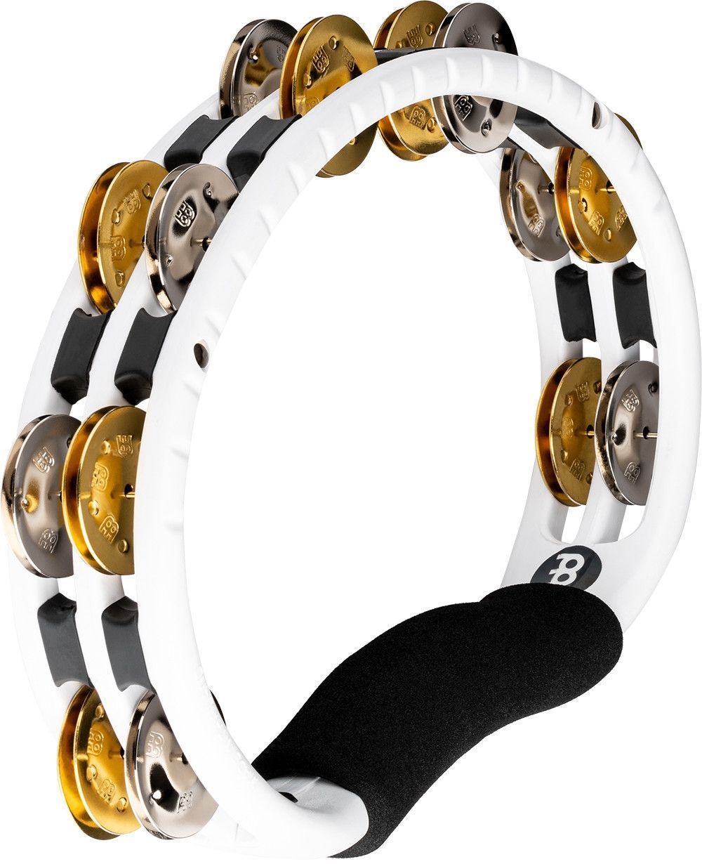 Meinl TMT1M-WH Hand Tambourin Stahl-/ Messingschellen _00013428_