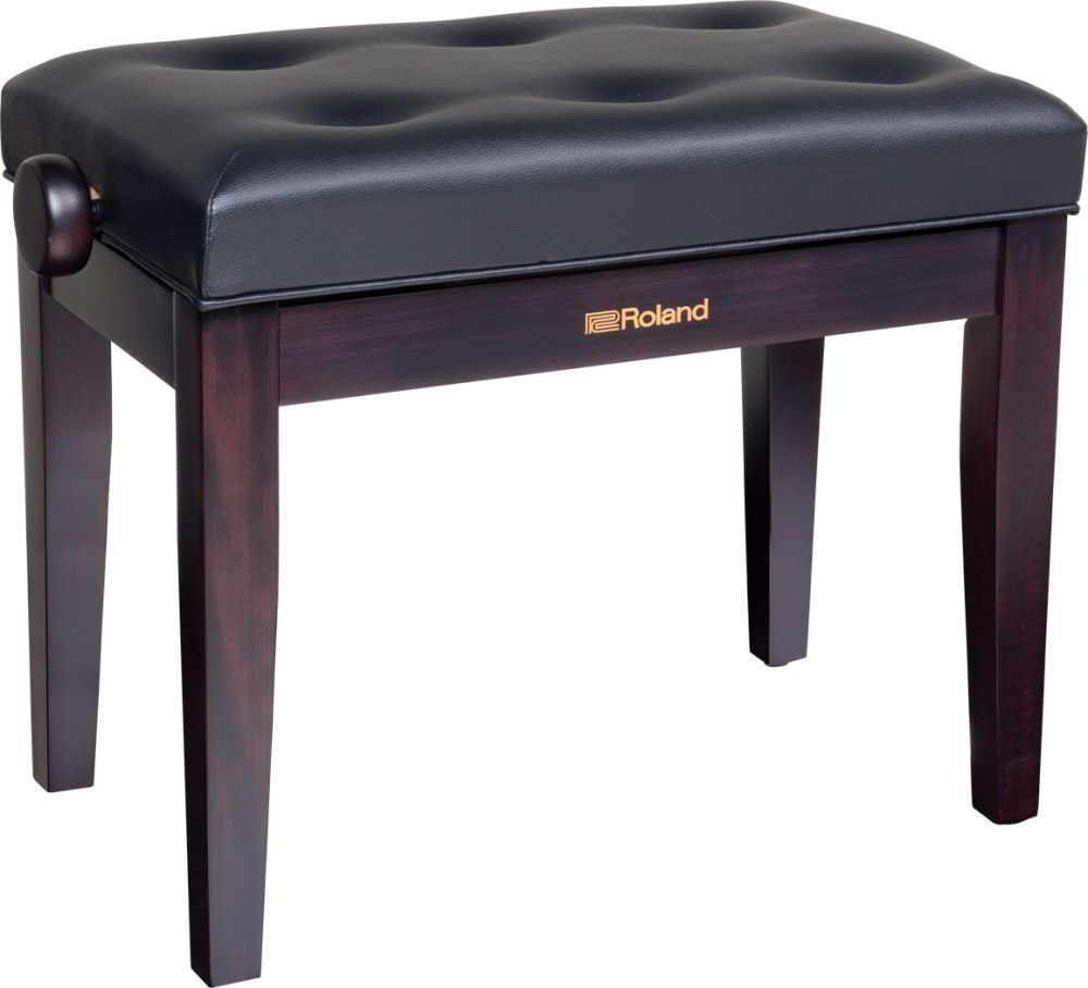 Roland Klavierbank Rosenholz, höhenverstellbar, Sitz Vinyl schwarz