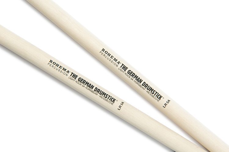 Rohema 5A Classic Light Rock Weißbuche Drumsticks 613211