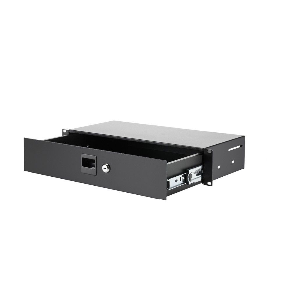 Adam Hall 87402S - 19" Rackschublade, 2 HE, kurz_00053783_