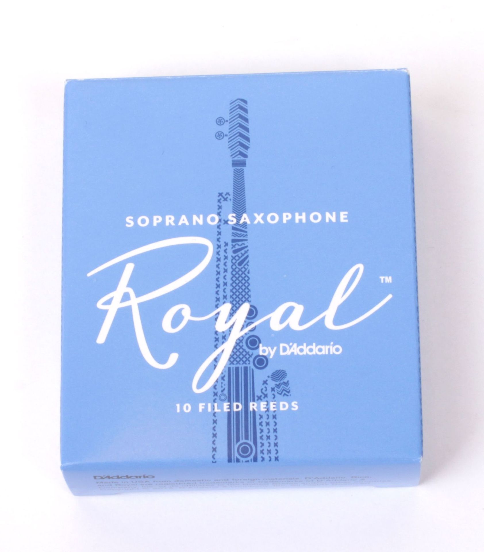 D´Addario Woodwinds 3,5 Rico Royal Blatt Sopran-Saxophon - Abverkauf -