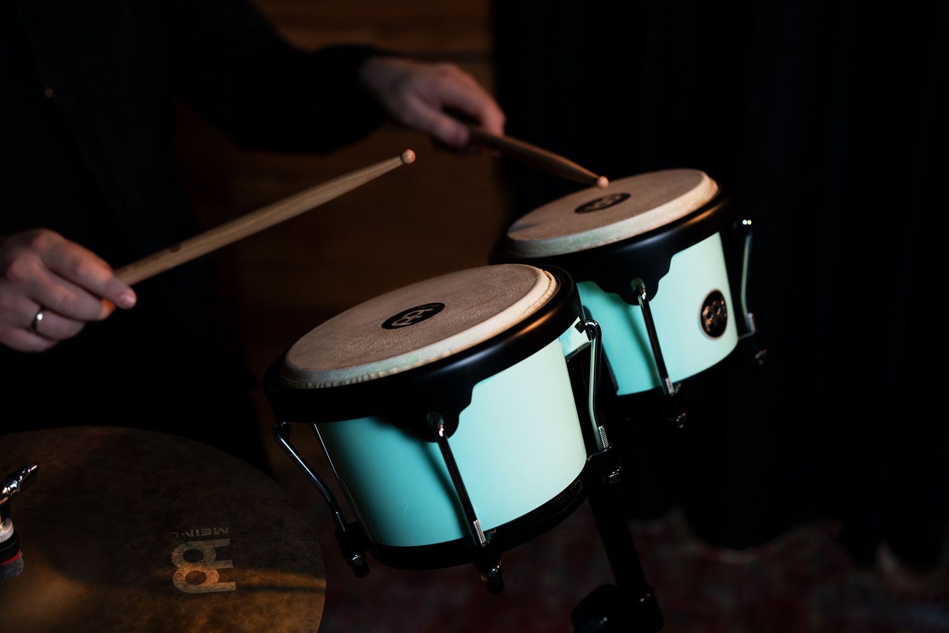 Meinl HB50SF Bongo Set Seafoam Green