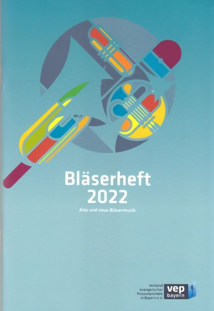 Noten Bläserheft 2022 Blechpunkt für Posaunenchor  C-Stimmen VEP Verband_00050660_
