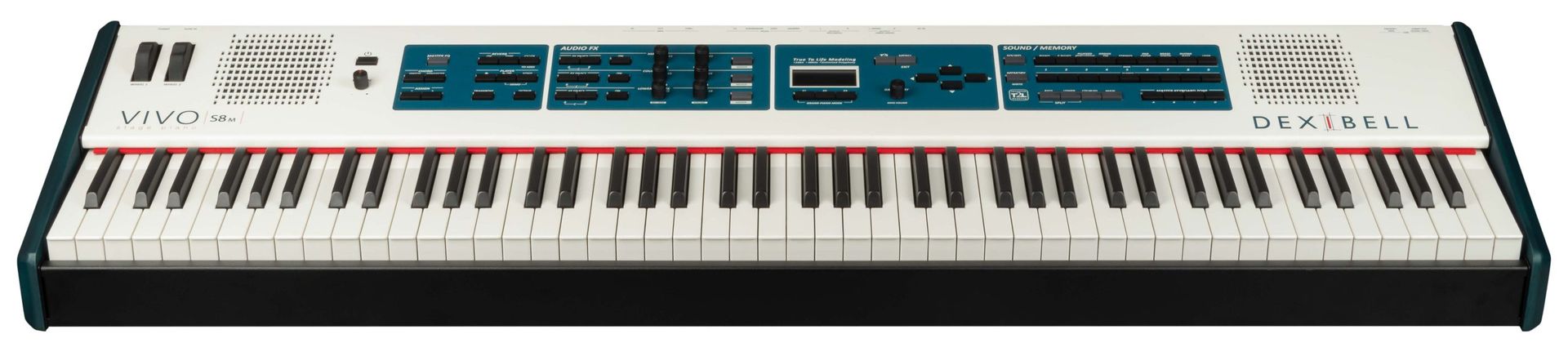 Dexibell VIVO S8M Stagepiano schwarz Digitalpiano mit Lautsprechern