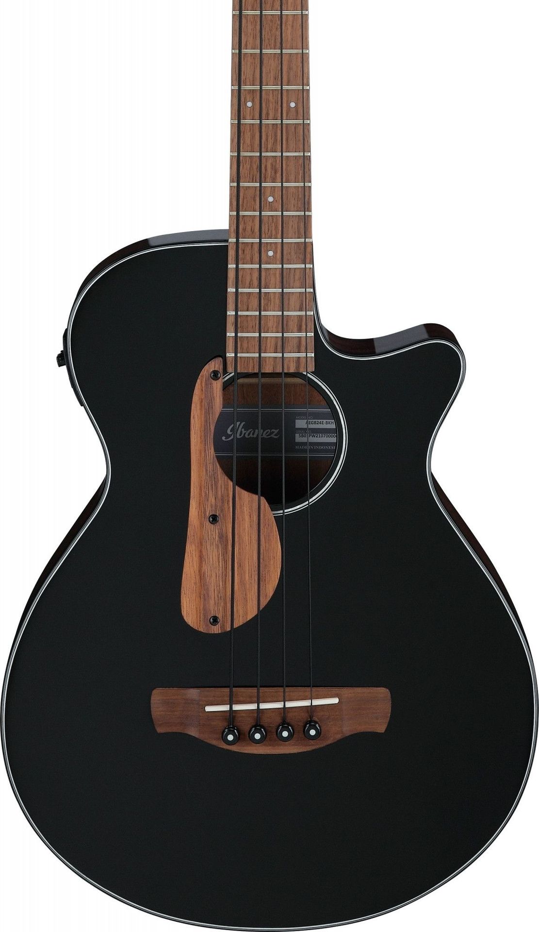 Ibanez AEGB24E-BKH Akustikbass mit Fingerrest