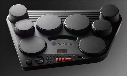 Yamaha DD-75 E-Drum-Set mit dynamischen Pads und 2 Fußschaltern, DD75_00041025_
