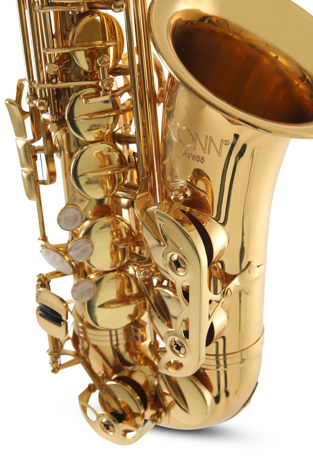 Conn AS-655 Kinder-Altsaxophon, incl. Leicht-Etui u. Zubehör, 