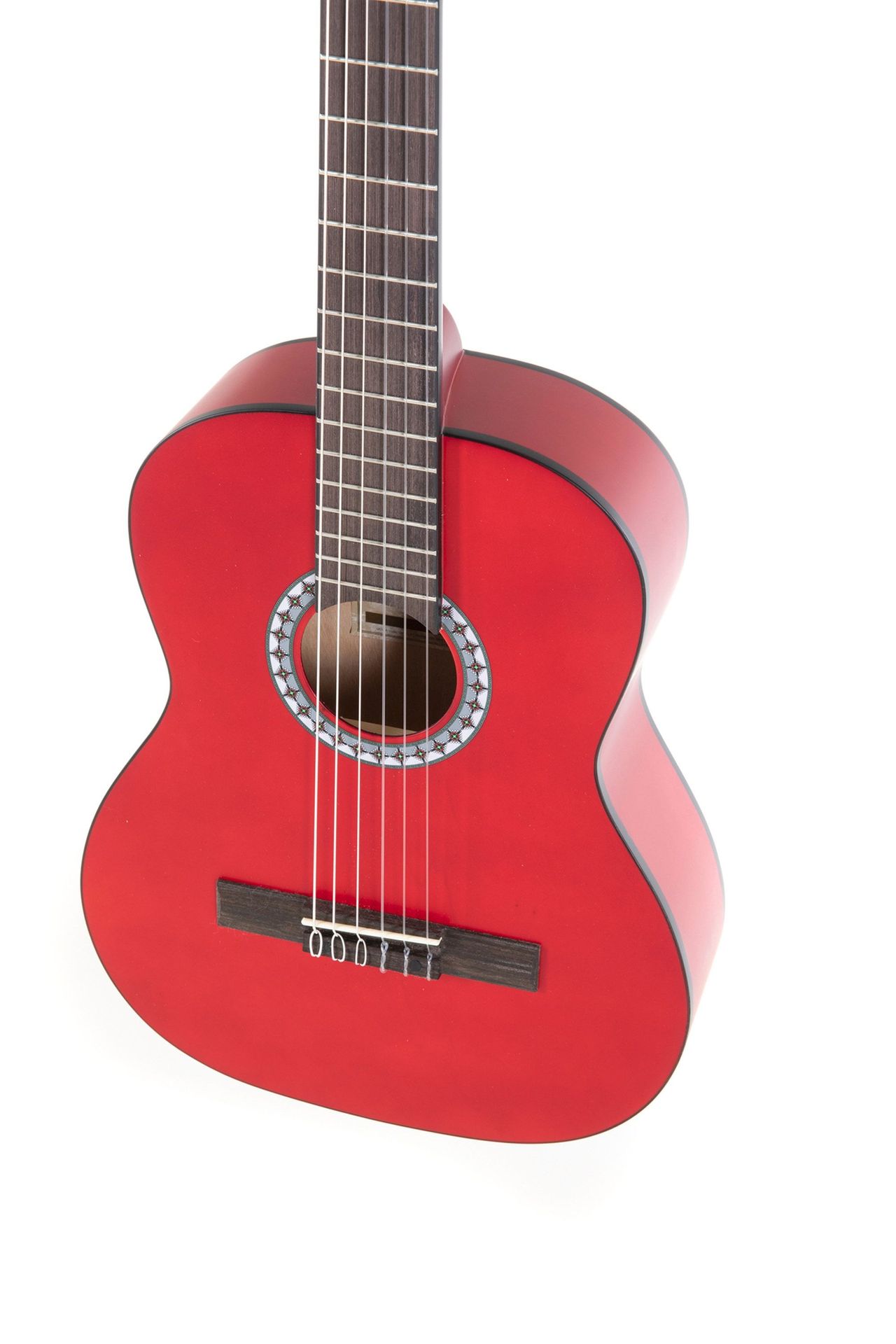 GEWA PURE Klassikgitarre Basic 1/2 Transparent Rot