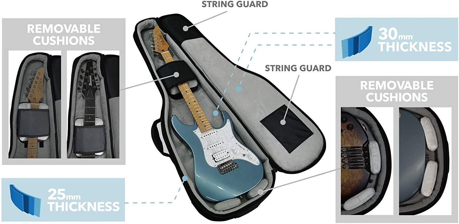 Ibanez IGB724-BK Powerpad Ultra für E-Gitarren