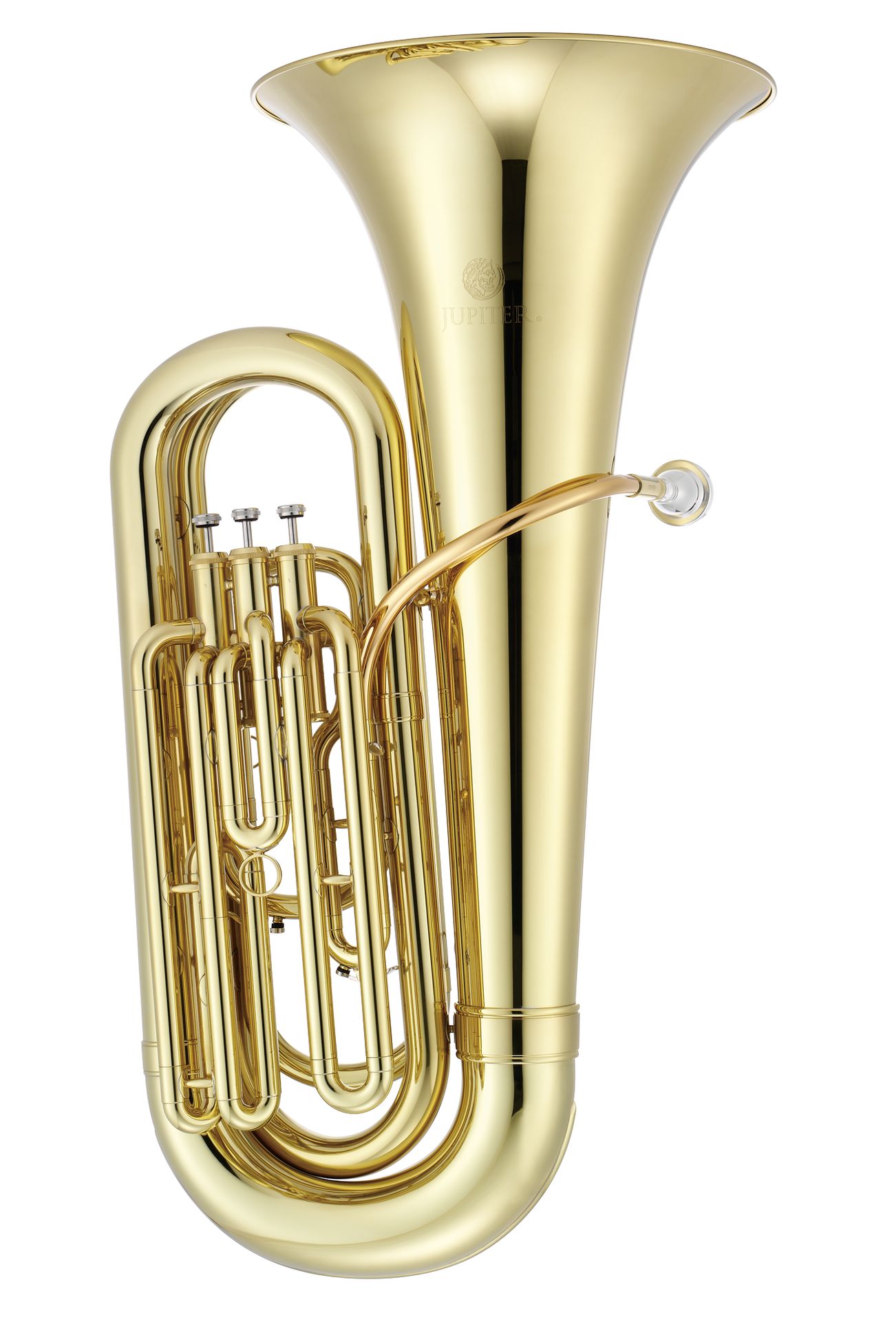 Jupiter JTU-705 Tuba 3/4 Bb-Tuba, Bohrung 16,80mm, 3 Ventile, Etui und Zubehör