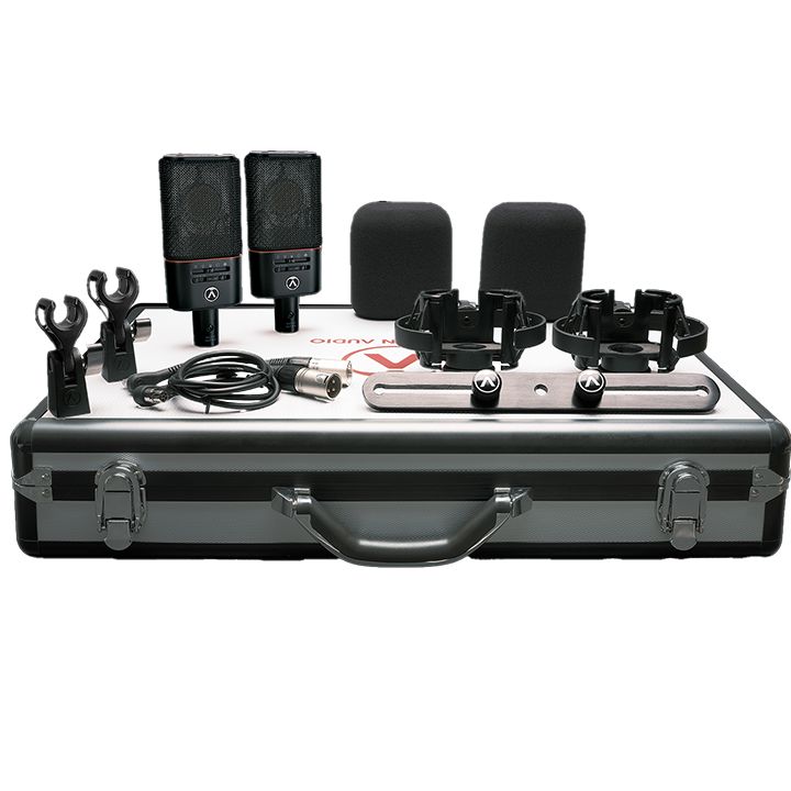 Austrian Audio OC818 black Dual Set Plus, Stereo Mikrofon-Set