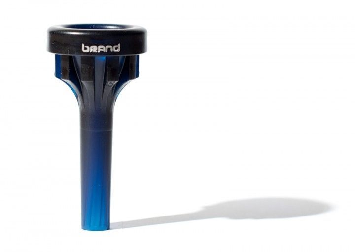 Brand Mundstück 4A-L Bass-Posaune, Bariton (Schaft ca 12,50mm), blau _00029006_