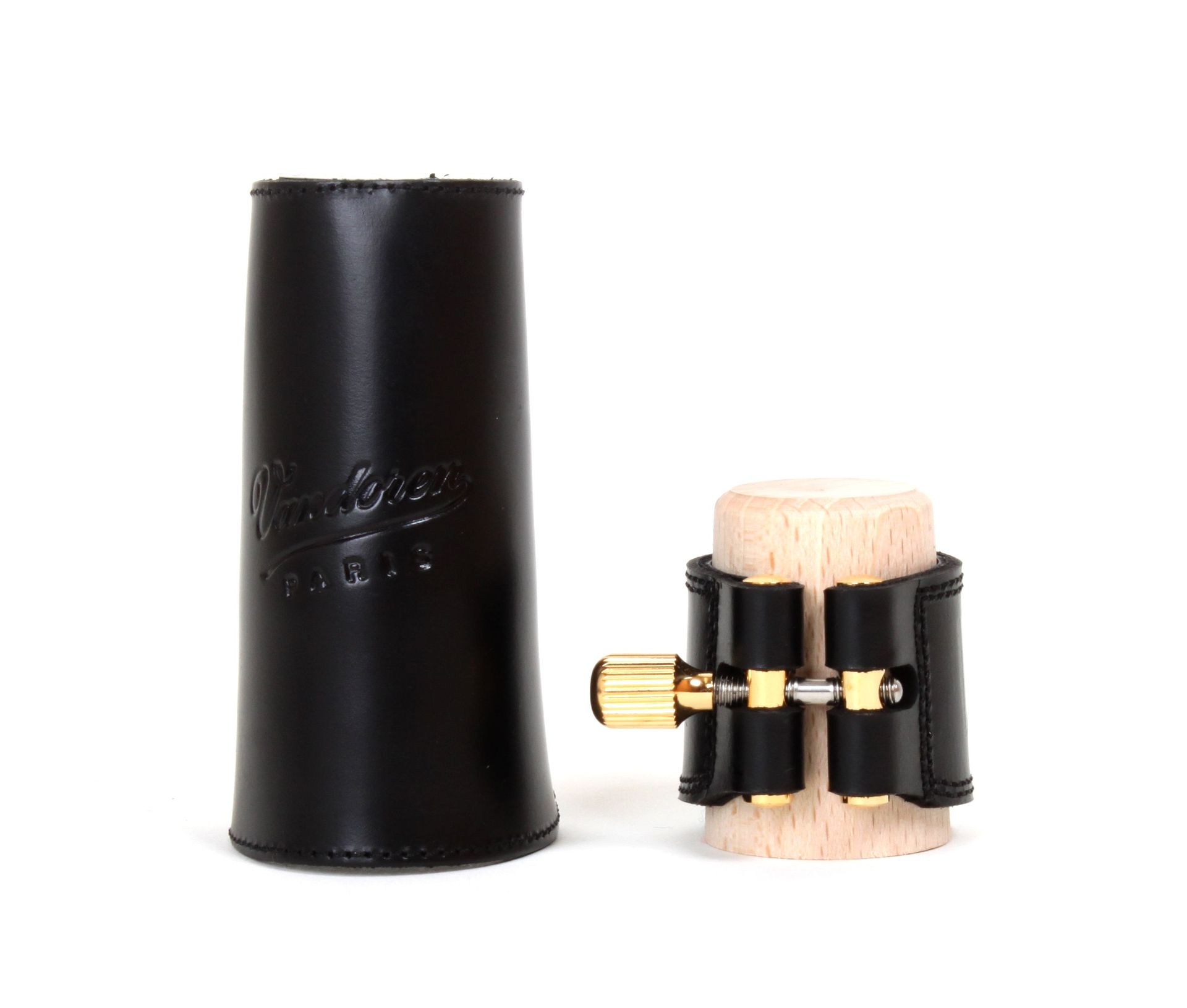 Vandoren Blattschraube + Kapsel (Leder) Tenorsaxophon TL3-Set,  