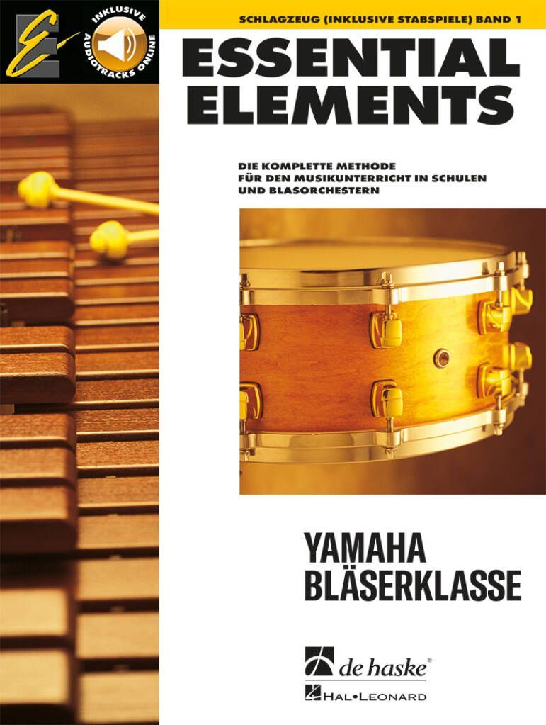 Noten ESSENTIAL ELEMENTS 1 Schlagzeug incl.Audiodownloadcode Yamaha-Bläserklasse_00053342_