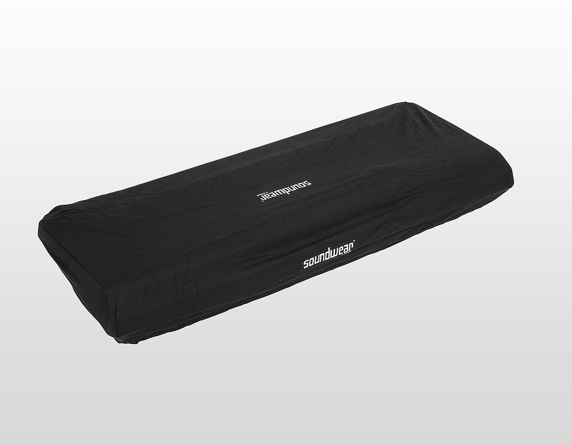 Soundwear Elastische Keyboard Abdeckhaube, 61 Tasten, 85 - 102 cm, schwarz_00013169_