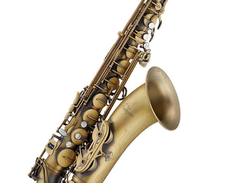 Antigua TS-4248-AQ-GH B-Tenorsaxophon "Power Bell"  Antik Matt , incl.Etui_00052748_