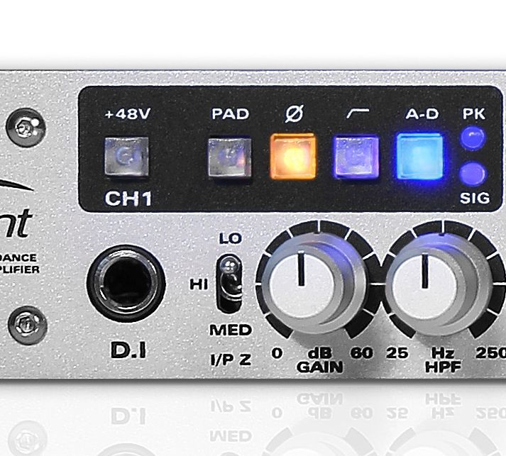 Audient ASP 880   8-Kanal Mikrofon Preamp und A/D Wandler