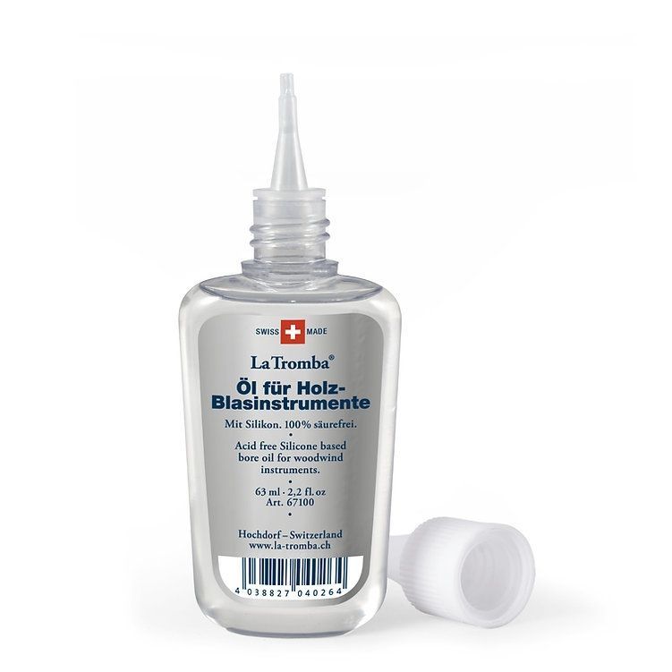 La Tromba Holzblasinstrumenten-Öl z.B.für Klarinette u.a. ,65 ml, 