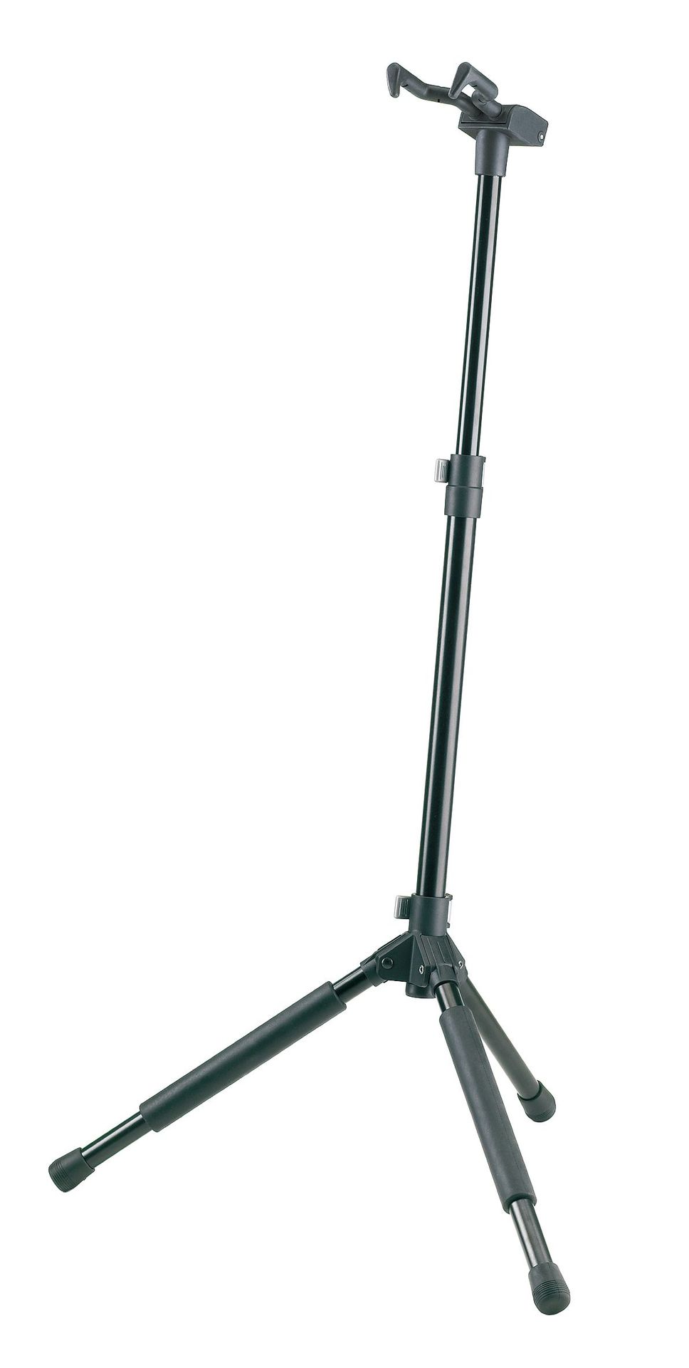 K&M 17670 Memphis Pro Gitarrenständer, Gitarrenstativ, Sicherheitsbügel, black_00012429_