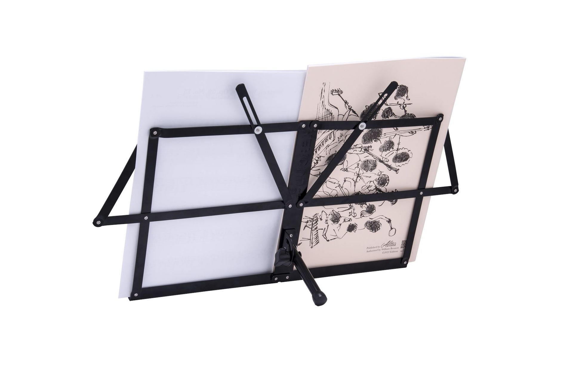Tischnotenpult Hercules HCBS-010BB Notenauflage 41x23,5 cm, Tischnotenständer _00055087_