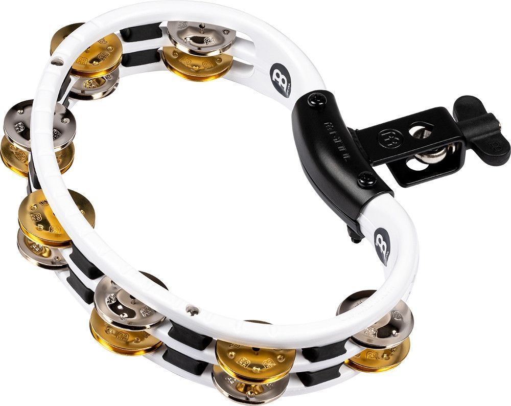 Meinl TMT2M-WH Drum Tambourin Stahl-/ Messingschellen _00013429_