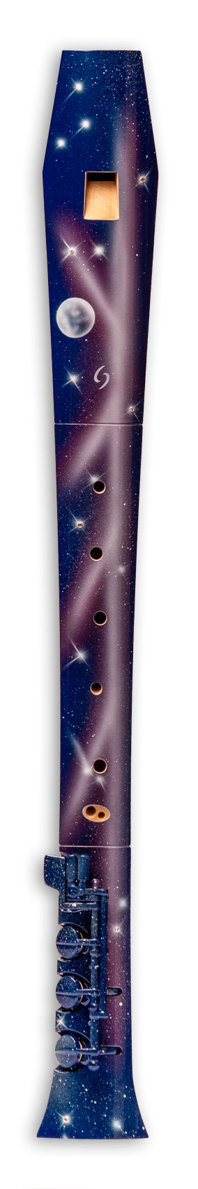 Mollenhauer Elody Space 5951 Alt-Blockflöte Birnelackiert, barocke Griff